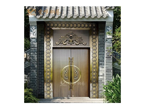 銅門廠家加工定制純銅銅門